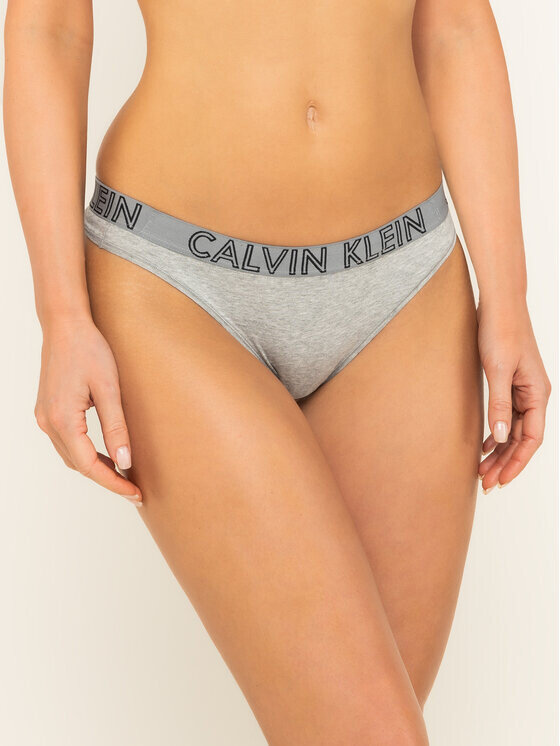 

Струнная танга Calvin Klein, серый