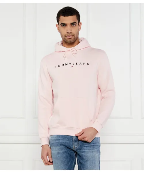 

Толстовка Regular fit Tommy Jeans, розовый