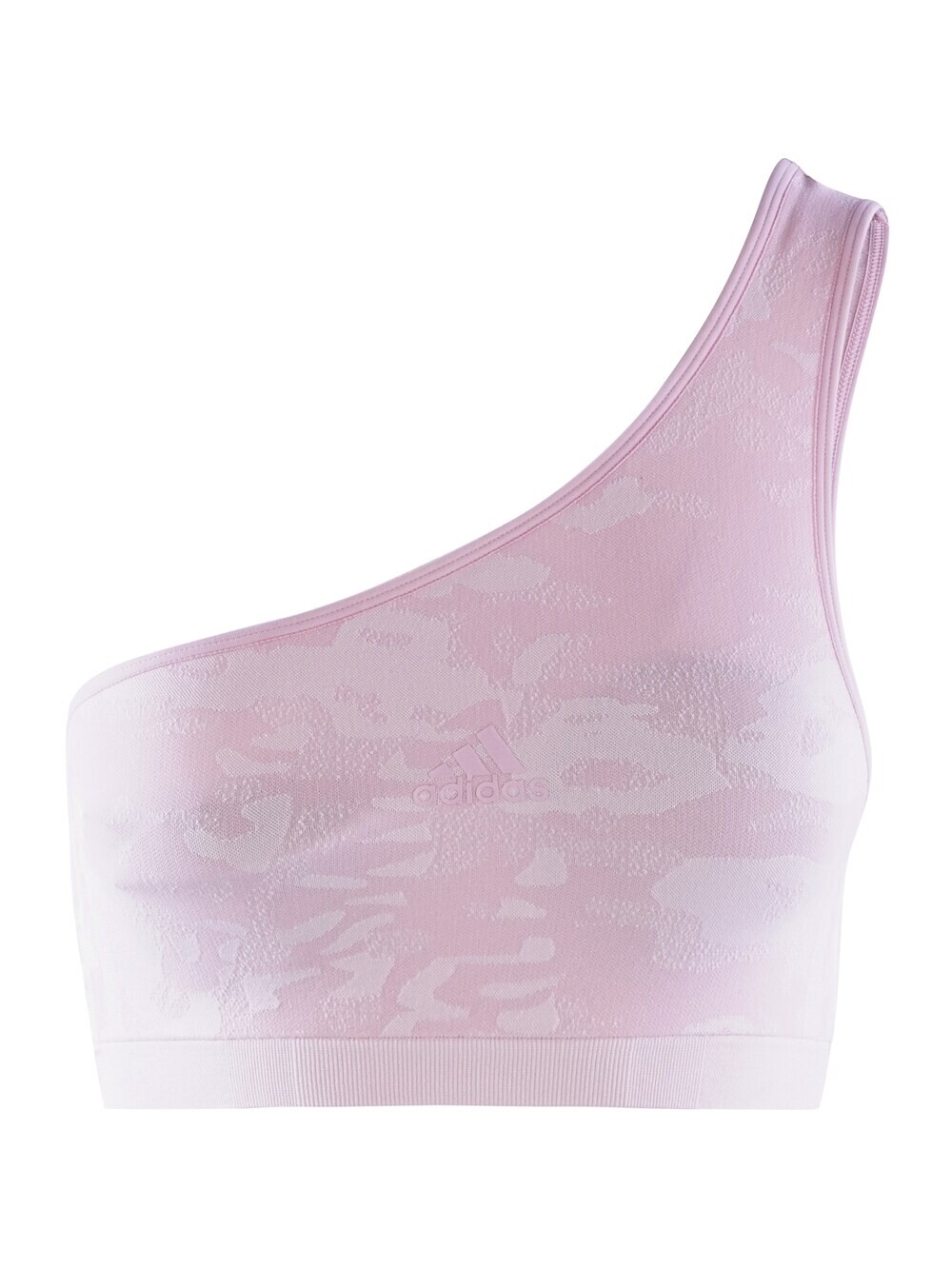 

Бюстгальтер без косточек Adidas ASYMETRIC BRALETTE, розовый