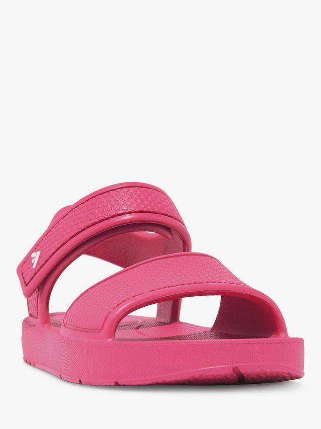 Детские сандалии Iqushion с задним ремешком FitFlop, Pink Jam — фото 2