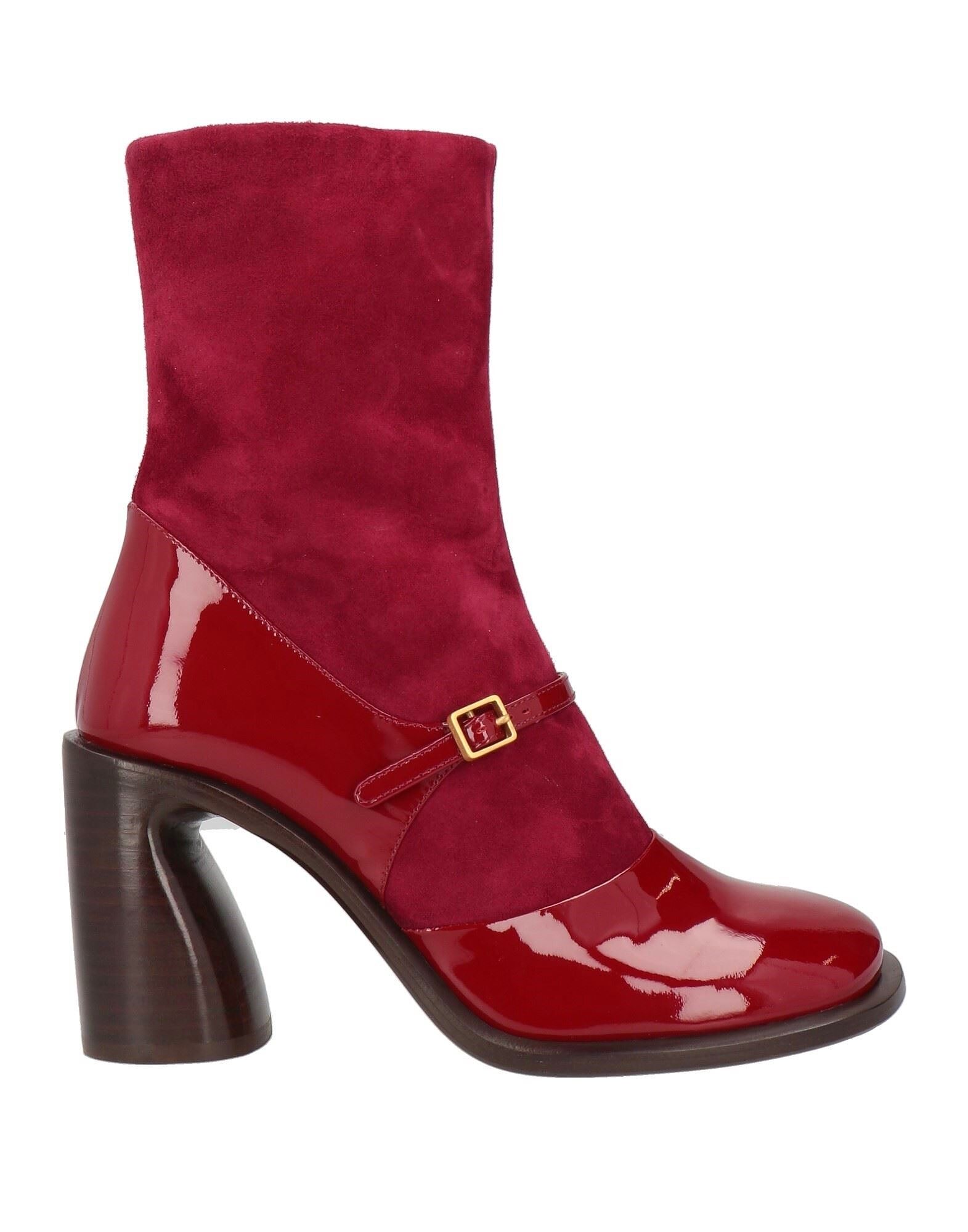 Ботильоны Rochas, бордовый