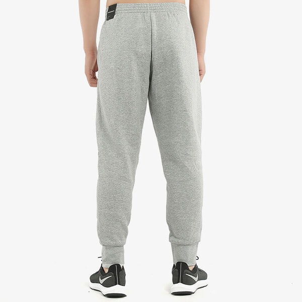 Спортивные штаны Men's Air Jordan Flight Fleece Embroidered Logo Fleece Lined Bundle Feet Sports Pants/Trousers/Joggers Gray, серый — фото 3