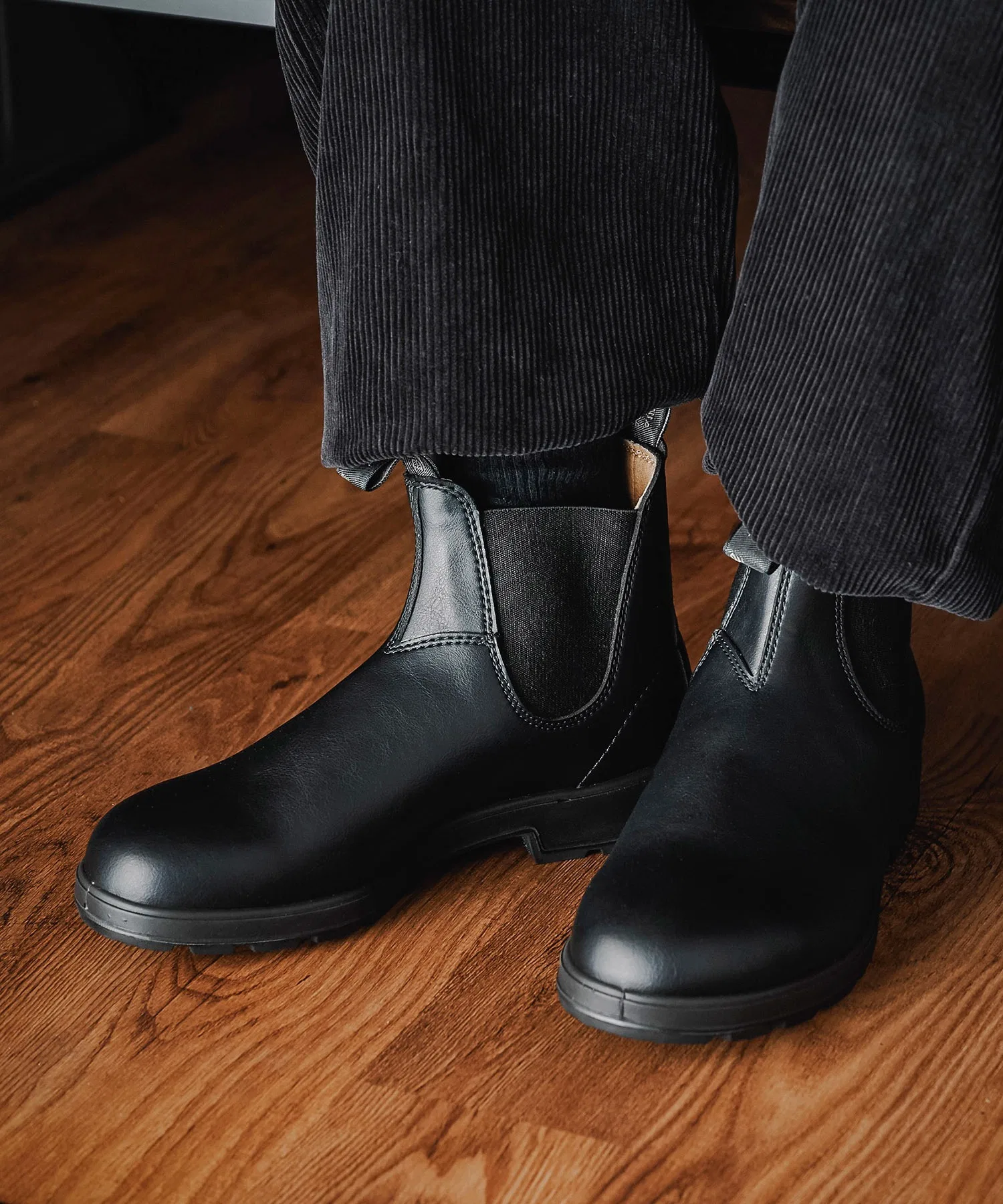 Унисекс непромокаемые ботинки Blundstone ORIGINALS VEGAN чёрные