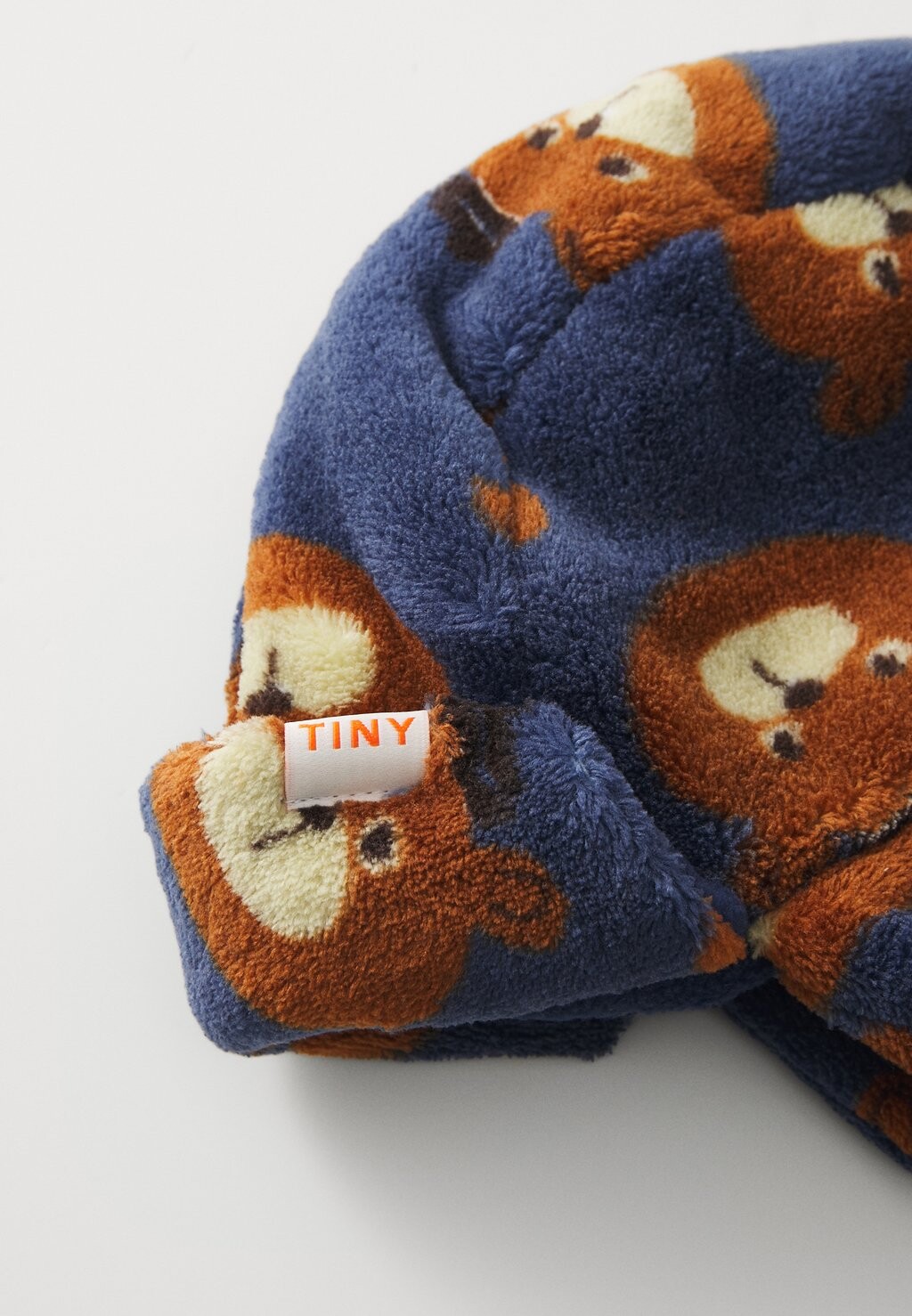 

Шапка BEARS EARFLAP BEANIE UNISEX TINYCOTTONS, синий