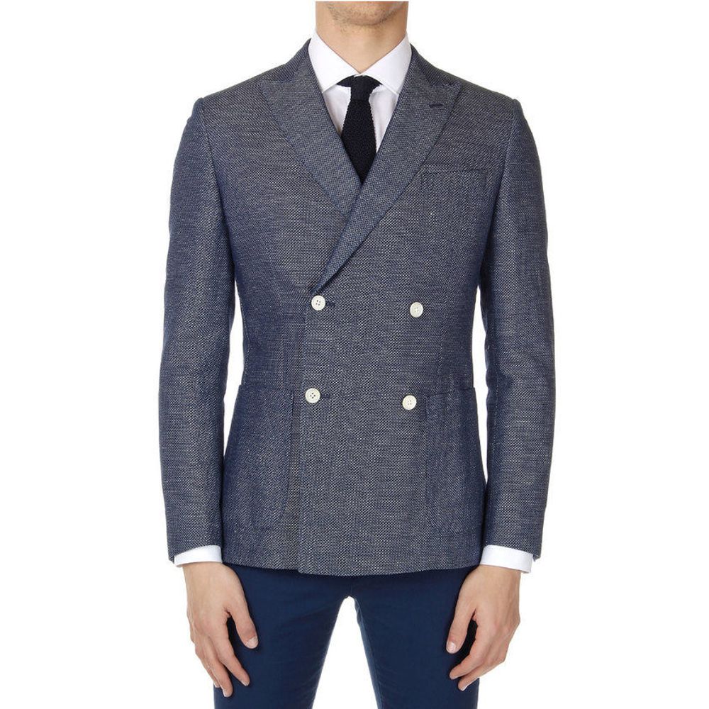 

Синие хлопковые куртки и пальто Corneliani, Blue