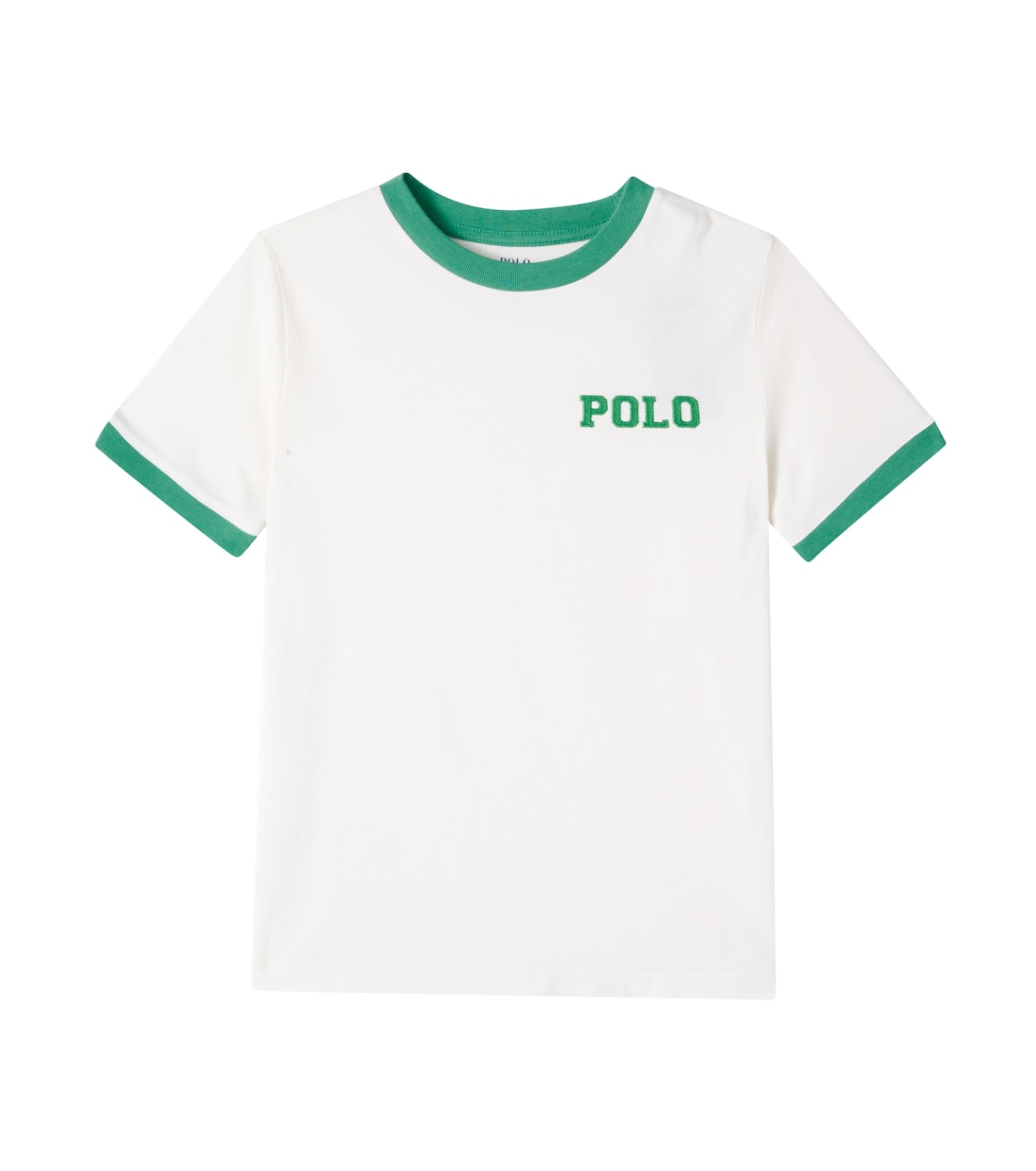 

Футболка из хлопкового джерси с логотипом Polo Ralph Lauren Kids, Nevis