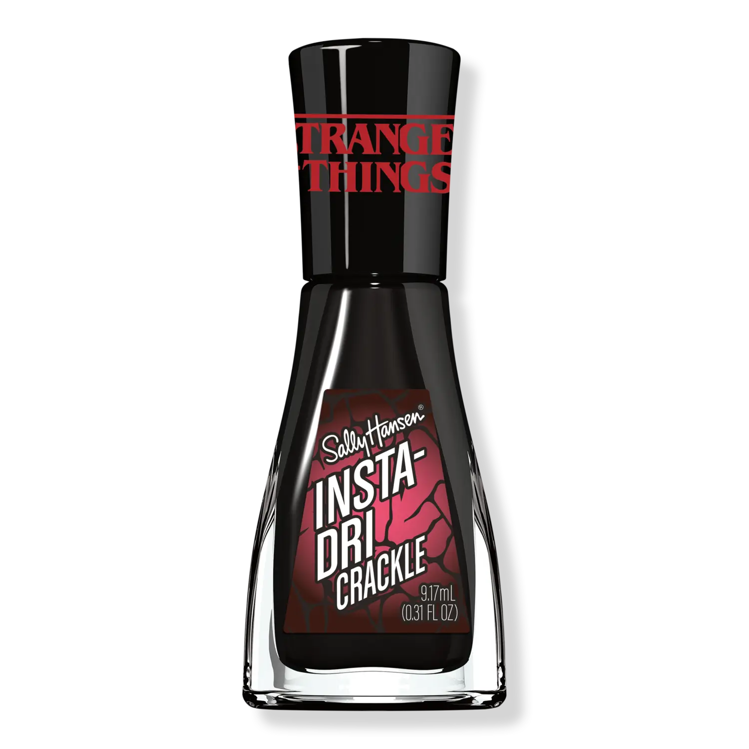

Коллекция лаков для ногтей Insta-Dri x Stranger Things Sally Hansen, Rift (red crackle)