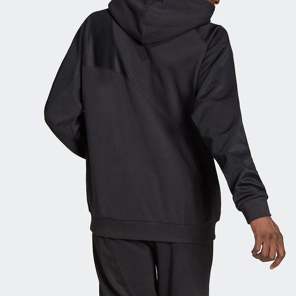 Толстовка Men's adidas originals Bld Ft Hoody Hl Casual Printing Hooded Long Sleeves Black, мультиколор — фото 3