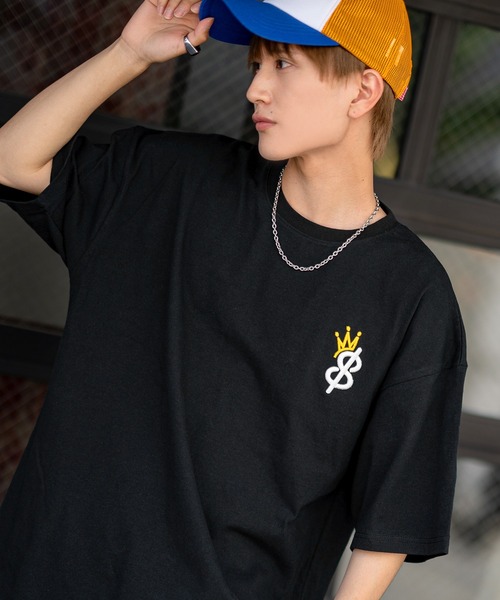 

Футболка с коротким рукавом, графический принт SIDEWAY STANCE, черный