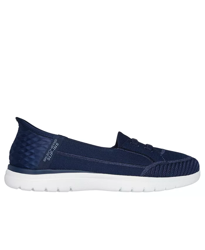 Слипоны: On-the-GO Flex – удобные слипоны для ходьбы от Finish Line Skechers, мультиколор — фото 3