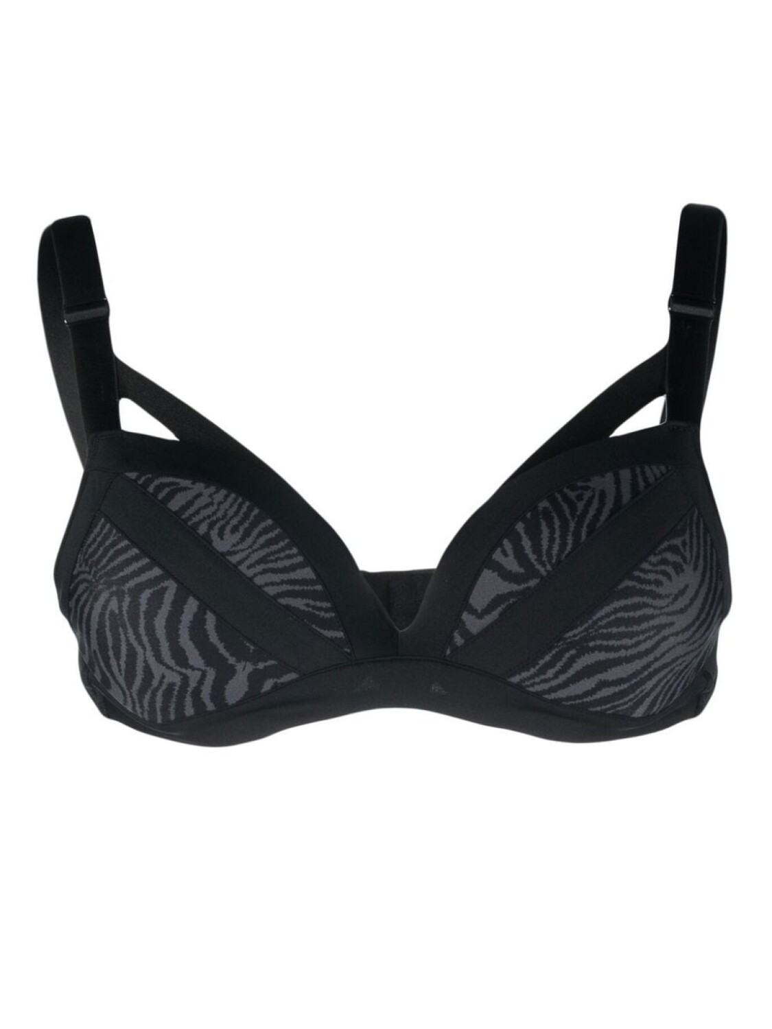 

Marlies Dekkers бюстгальтер Wing Power с зебровым принтом, черный