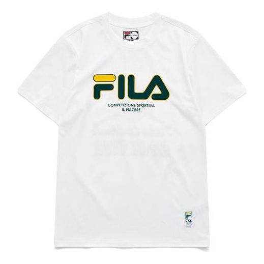 

Футболка printing round neck short sleeve white Fila Fusion, белый