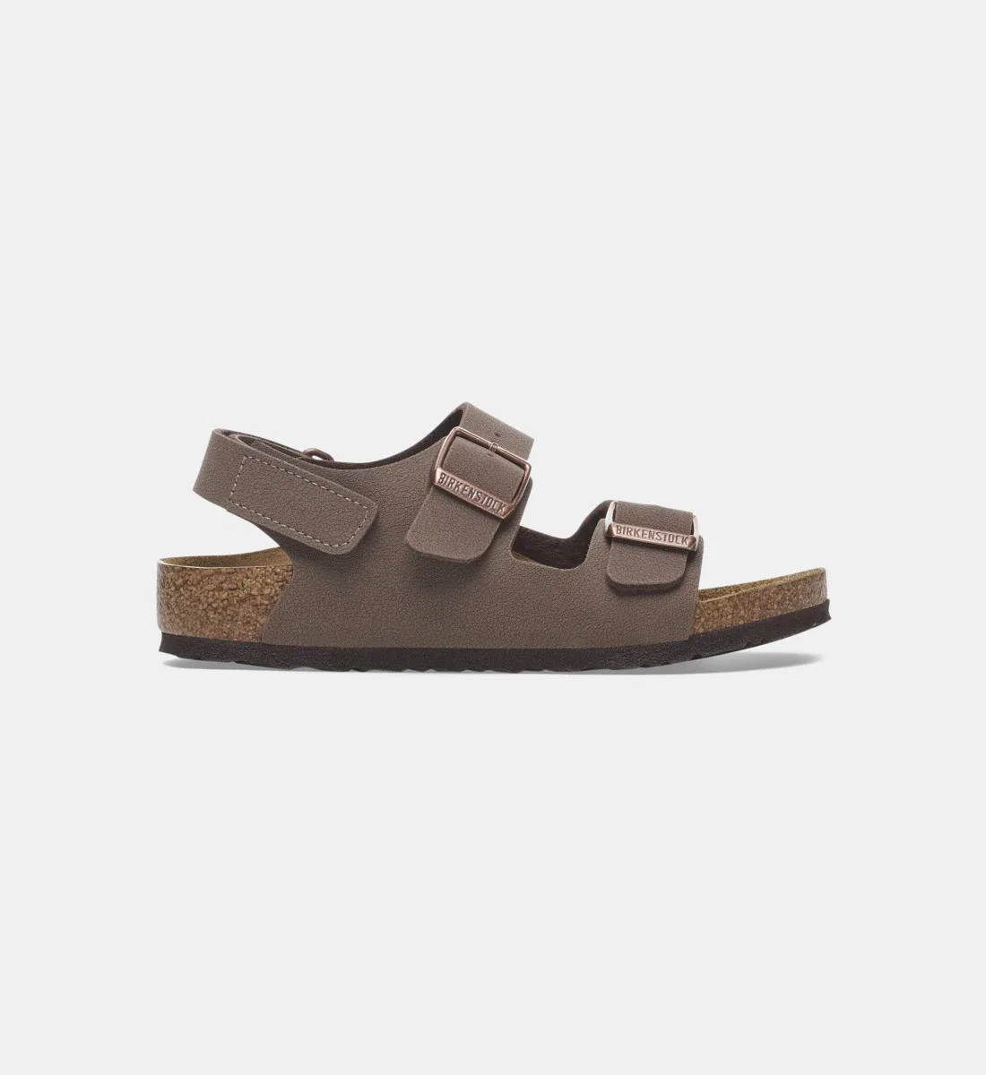 Сандалии без каблука Milano BIRKENSTOCK, коричневый