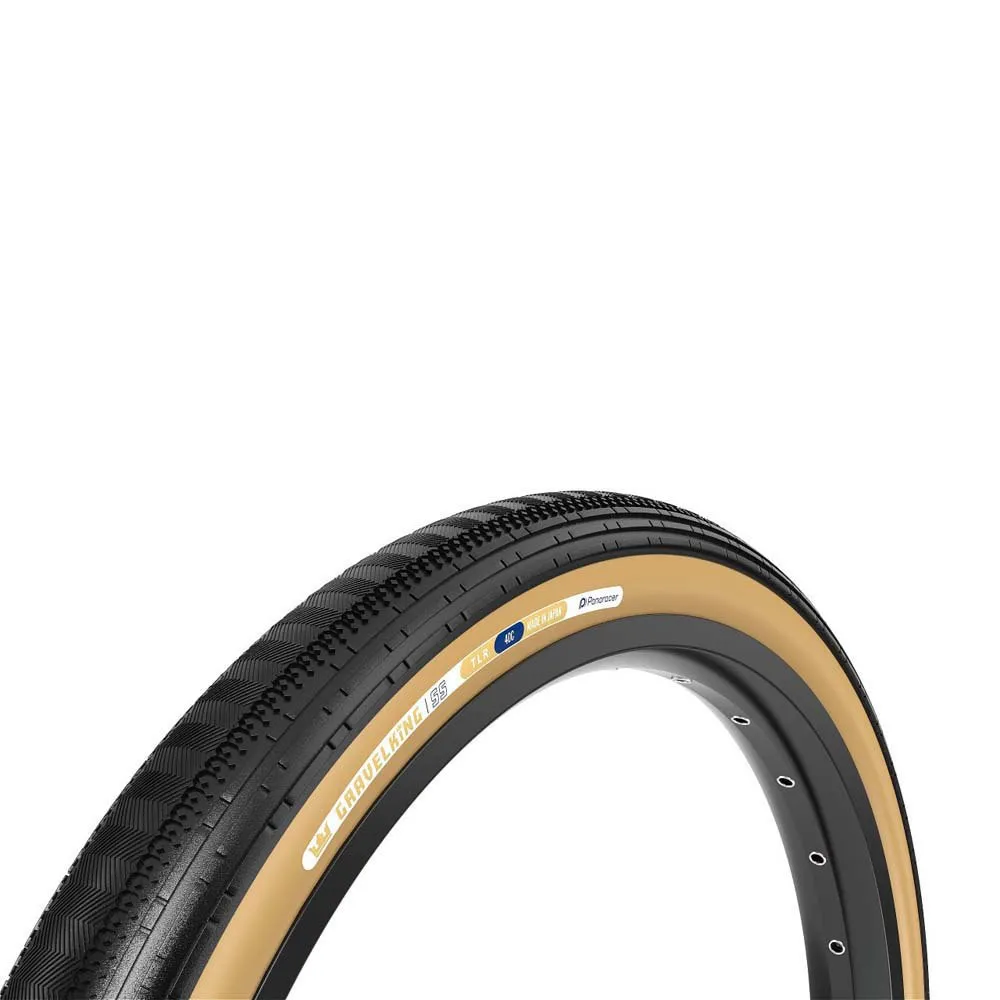 

Гравийная шина Panaracer Gravelking Semislick Tubeless 700C x 35, золотой