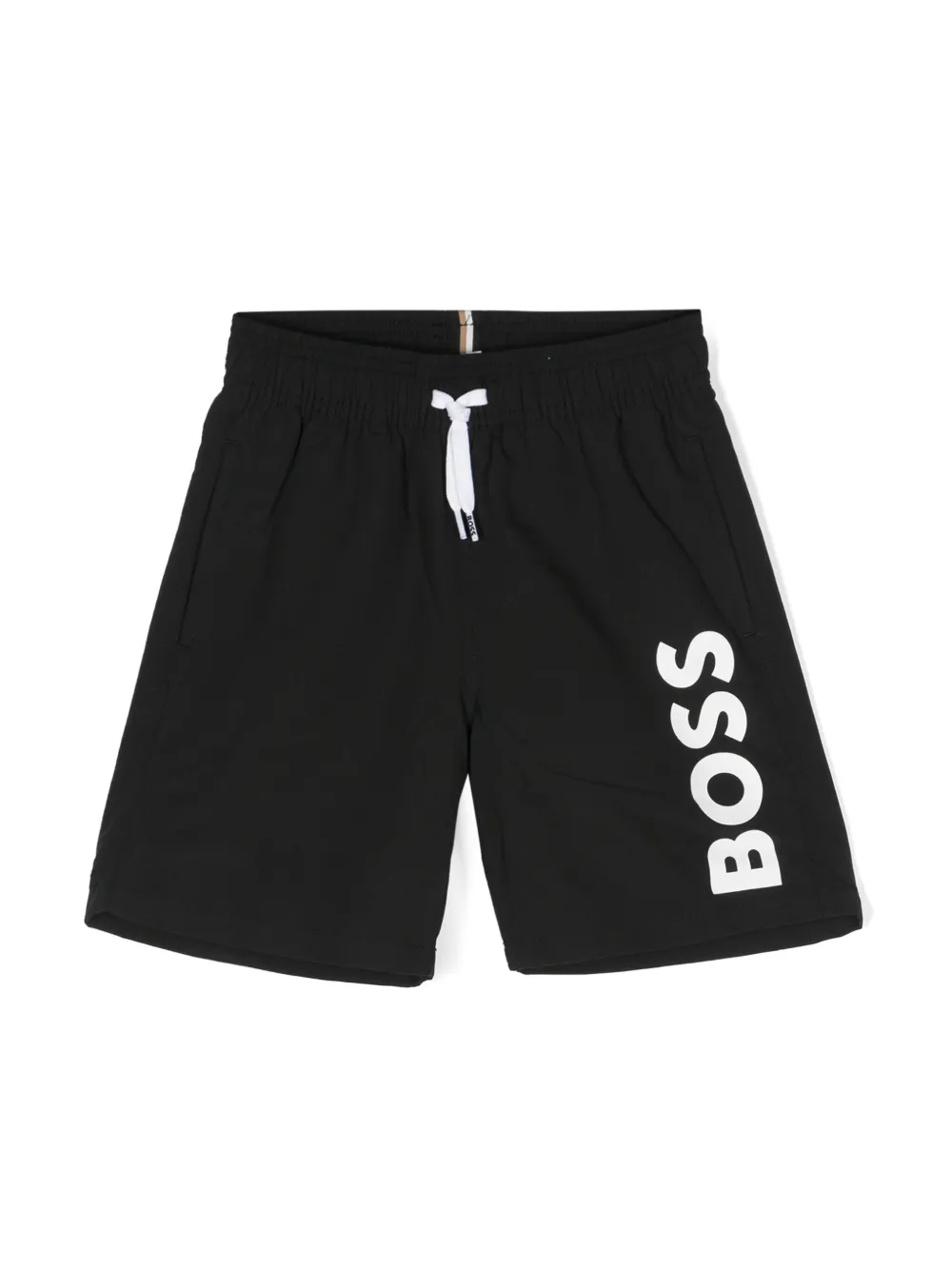 

Плавки-шорты с логотипом BOSS Kidswear, черный