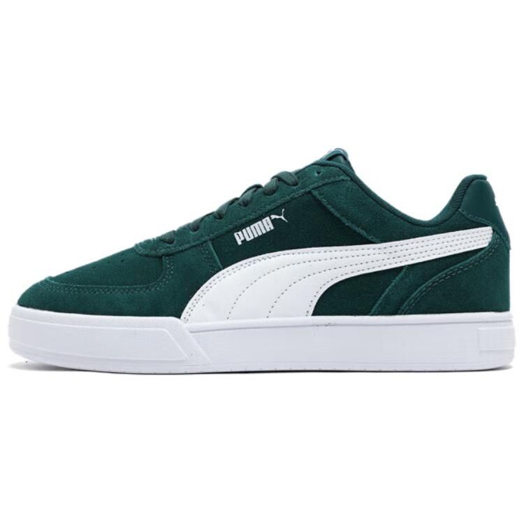 

Кроссовки Puma Caven Skateboarding Shoes Unisex Low-top Christmas Green-White, зеленый