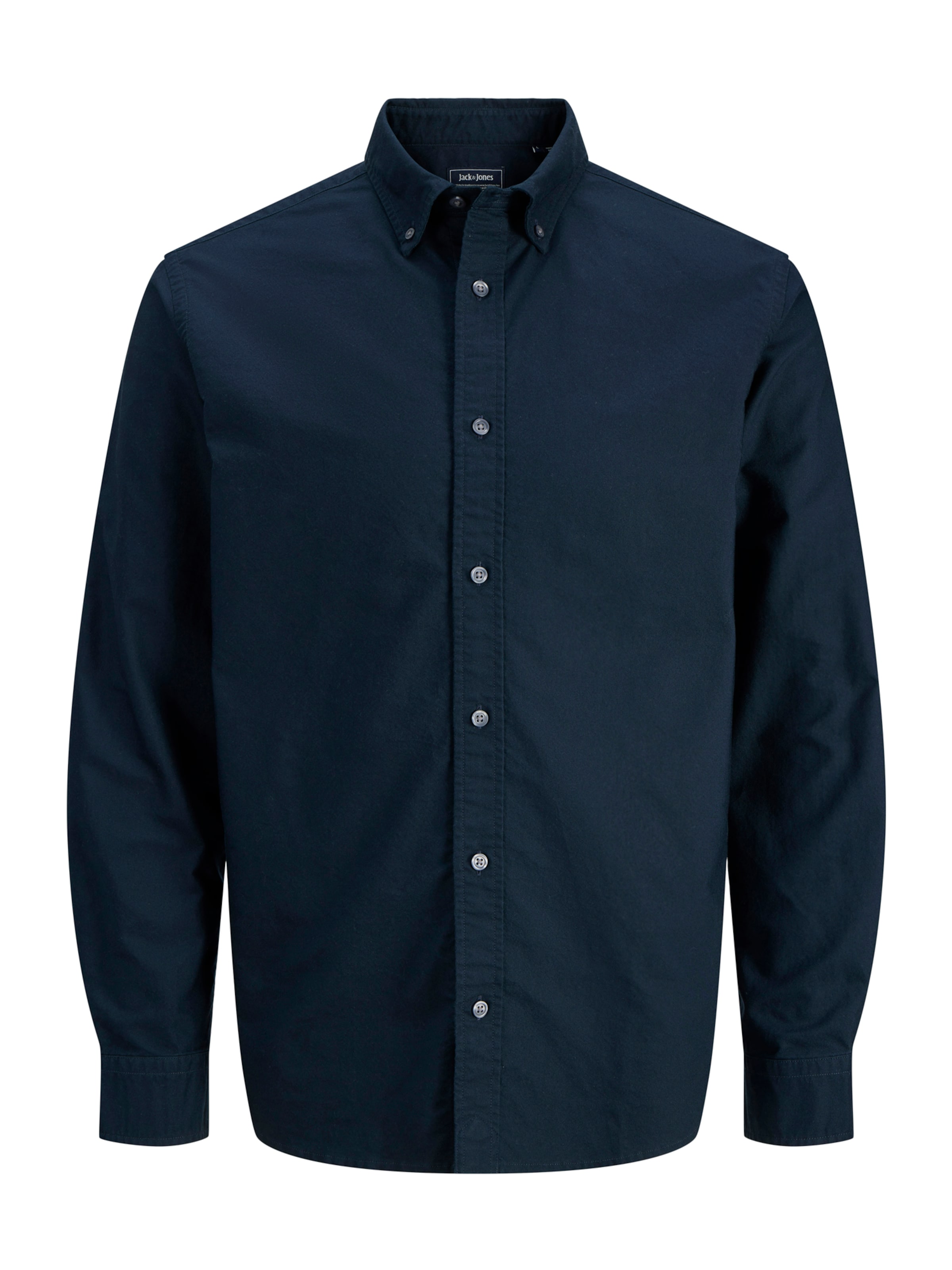 

JACK & JONES Рубашка на пуговицах Regular Fit 'JPRBLUharvey' в темно-синем цвете