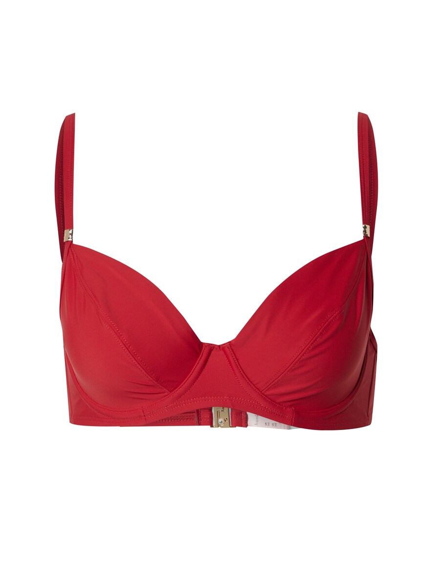 

Верх бикини с пуш-апом Hunkemöller Luxe Demi, цвет bright red