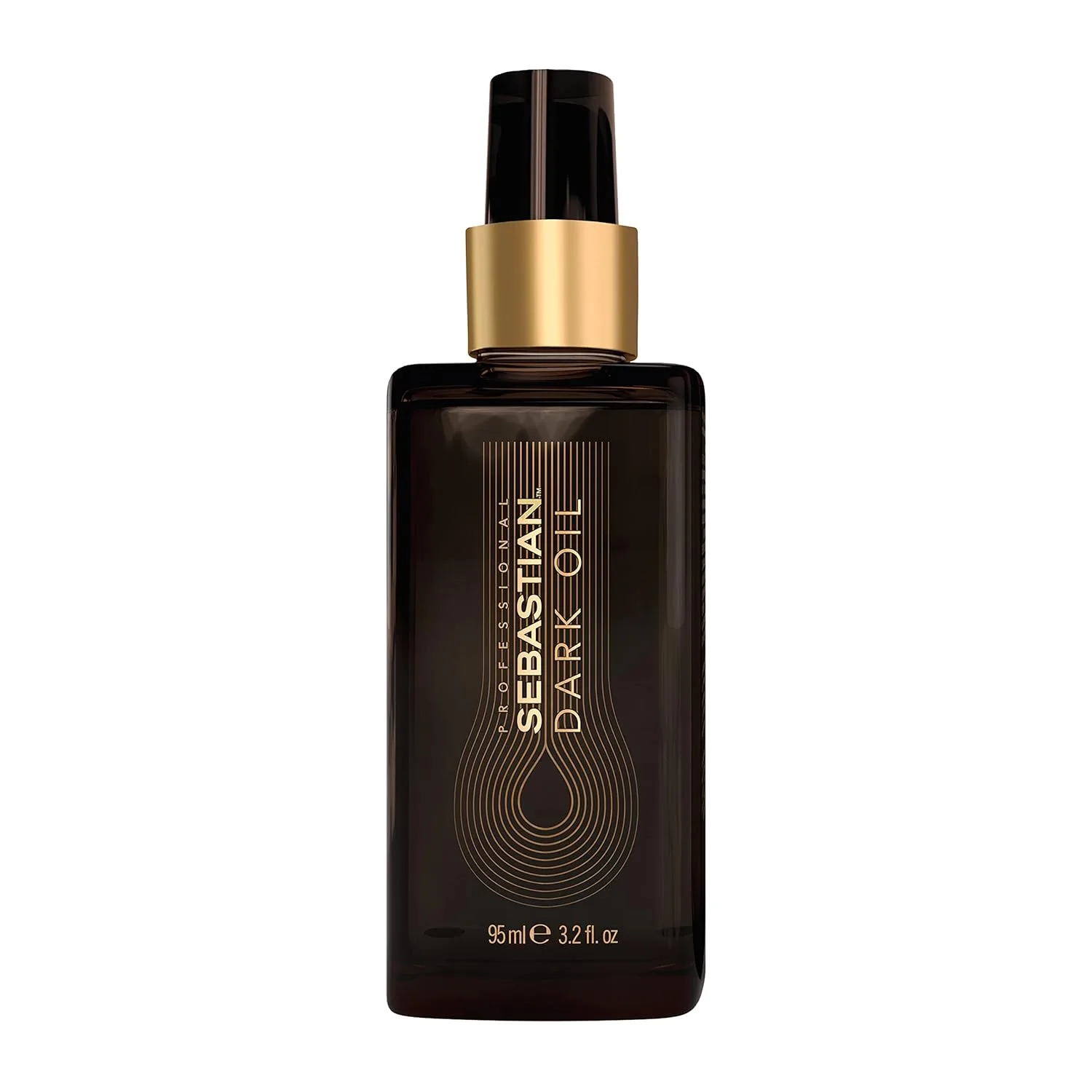 Легкое масло для укладки волос Sebastian Professional Dark Oil | Питательная смесь натуральных масел для гладкости и блеска 94,6 мл (1 шт.)