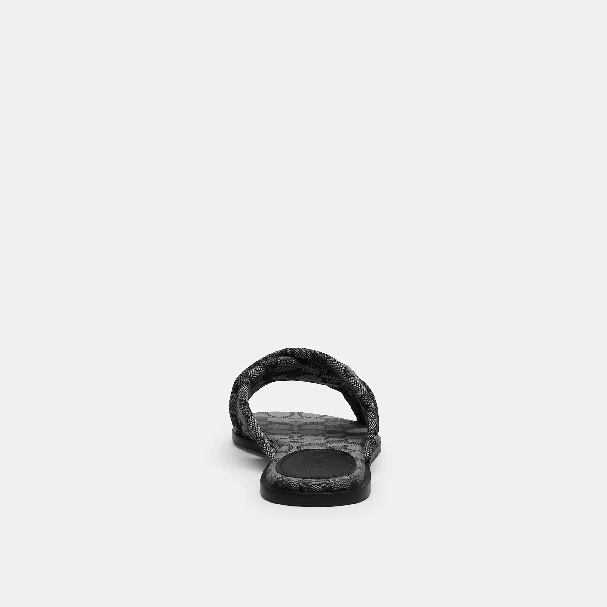 Coach Outlet Link Criss Cross Slide In Signature Jacquard, Oak — фото 3