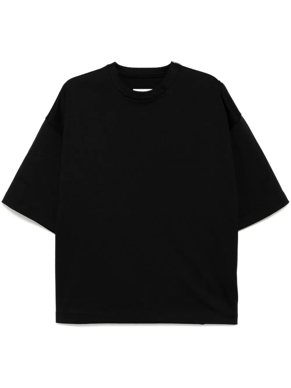 

Футболка с молниями JIL SANDER, черный