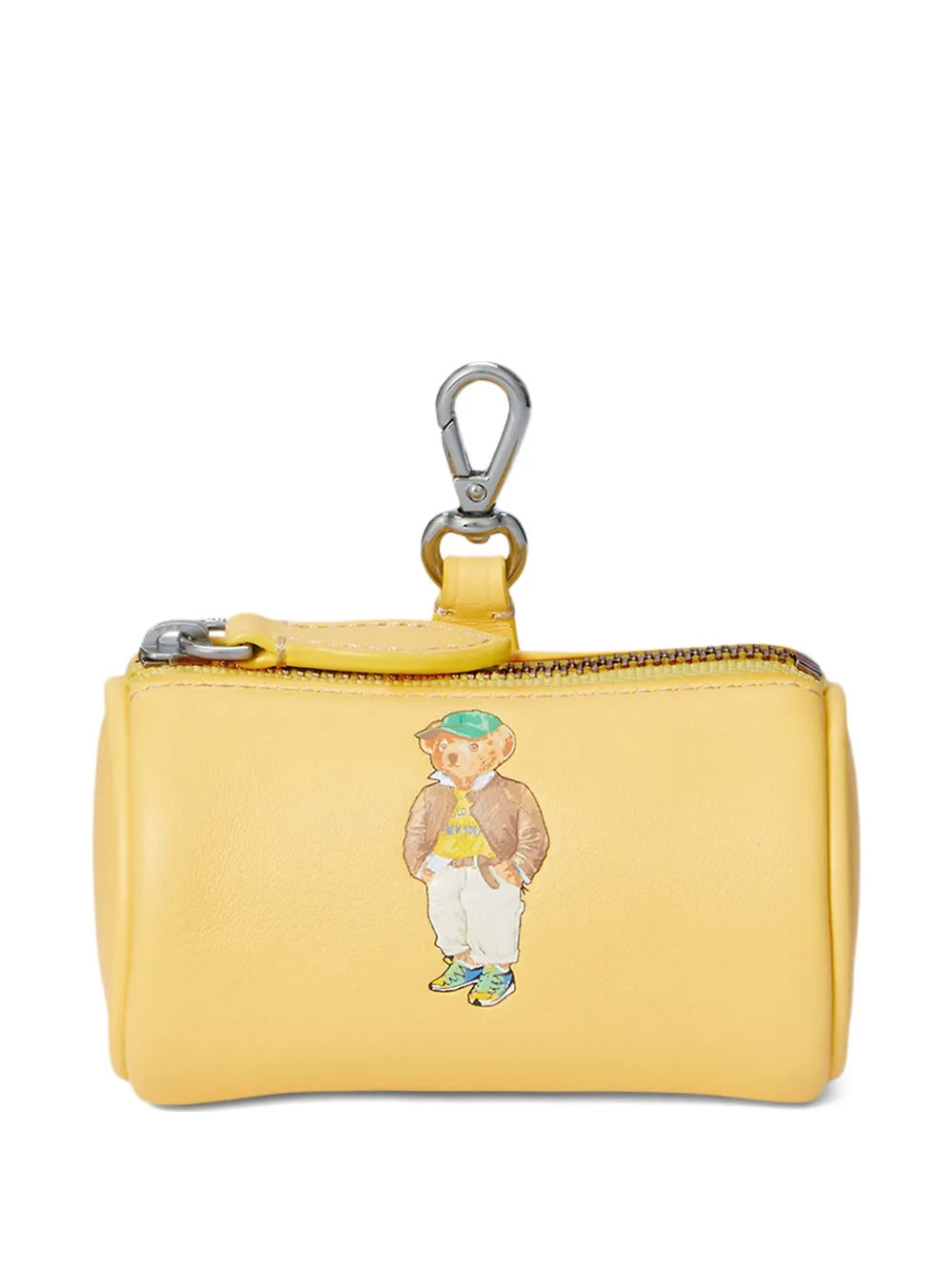 

Кошелек с круговой молнией и принтом Polo Bear POLO RALPH LAUREN, желтый