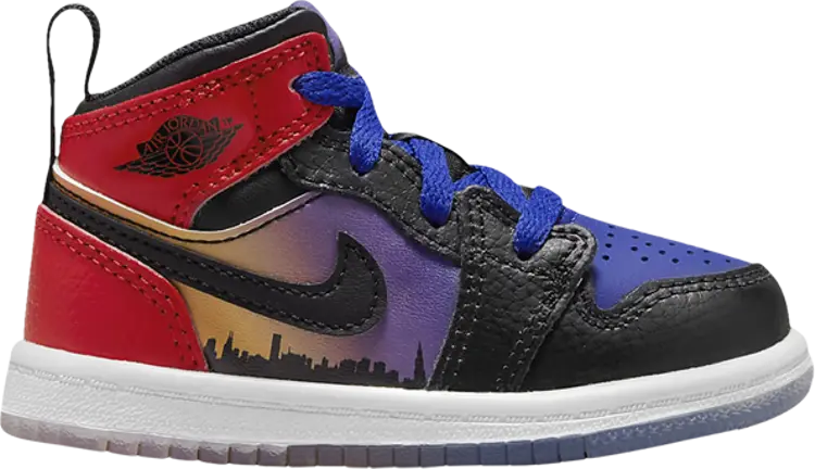 

Кроссовки Air Jordan 1 Mid SS TD 'Skyline', синий