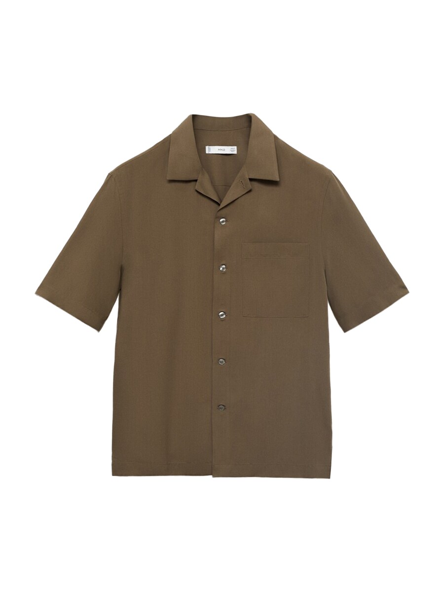 

Рубашка на пуговицах классического кроя MANGO MAN LUCA, Brown