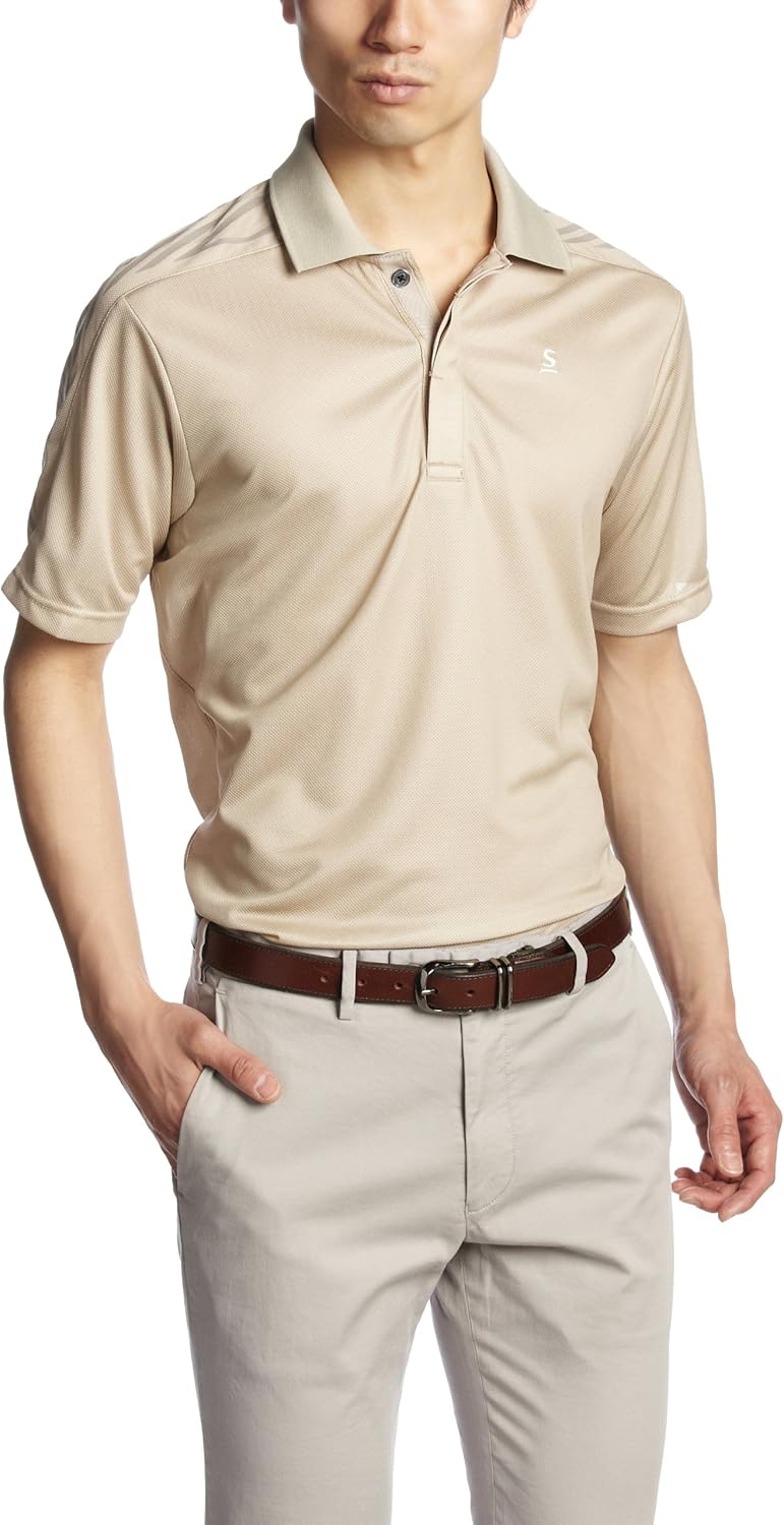 

Футболка-поло Srixon Cool Contact & Heat Shield с дезодорирующим эффектом, бежевый