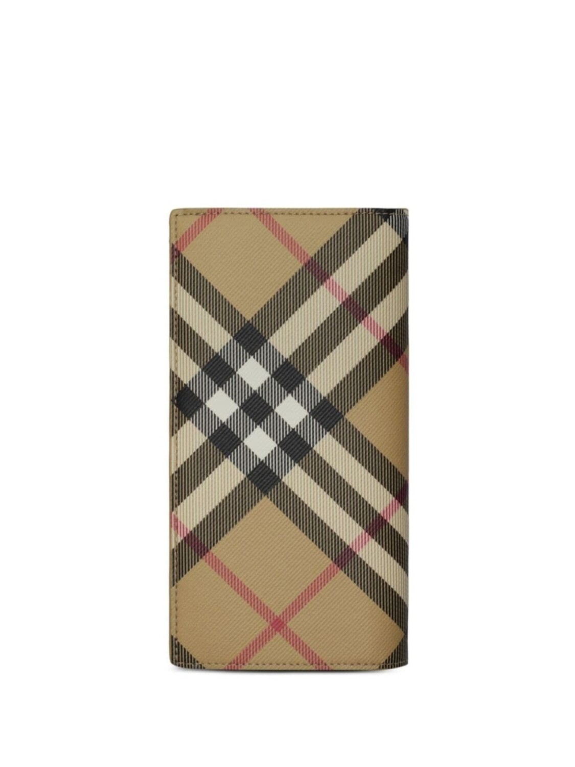 Burberry бумажник в клетку, нейтральный цвет — фото 2
