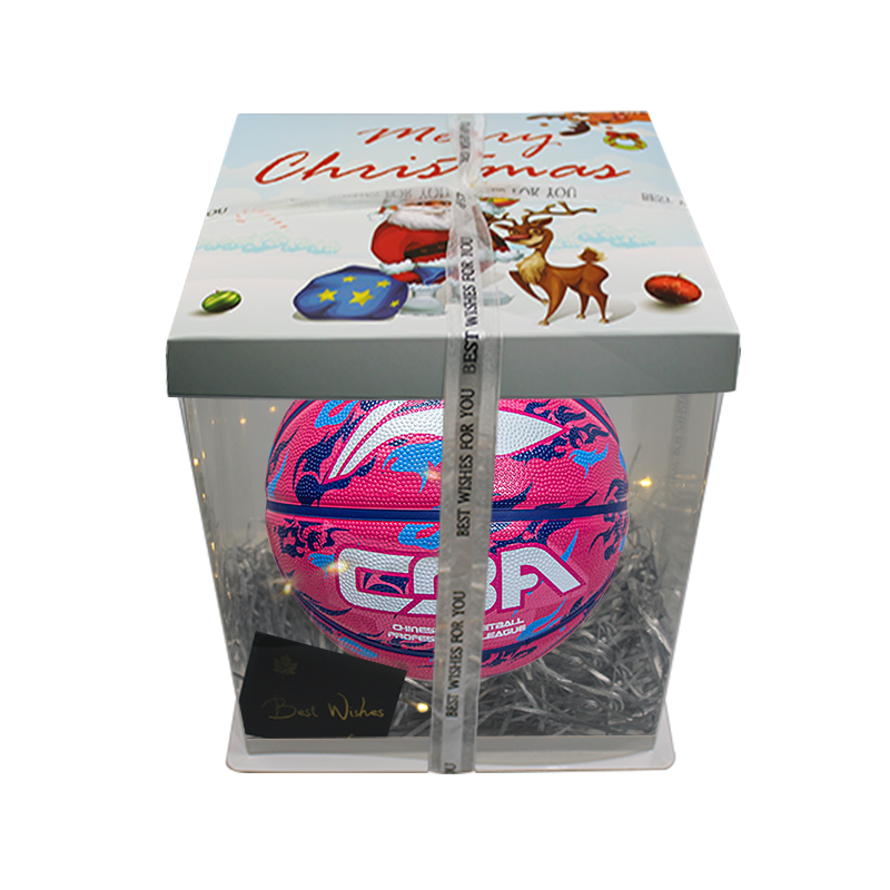 

LINING Резиновый баскетбольный мяч rose red размер 7 тренировочный unisex