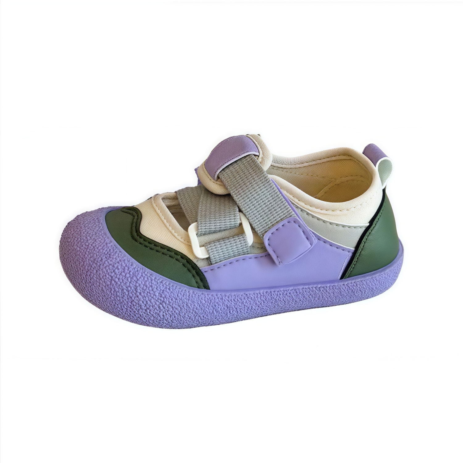 

Износостойкие дышащие низкие повседневные детские кроссовки для детей 3-7 лет Neon, фиолетовый