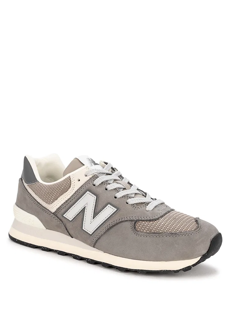 Кроссовки, 574, New Balance, серый — фото 2