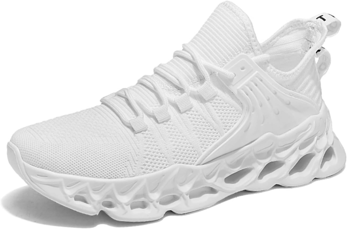 

Мужские модные и стильные сетчатые кроссовки, дышащие, подходят для бега и повседневной ходьбы Aokisx, белый