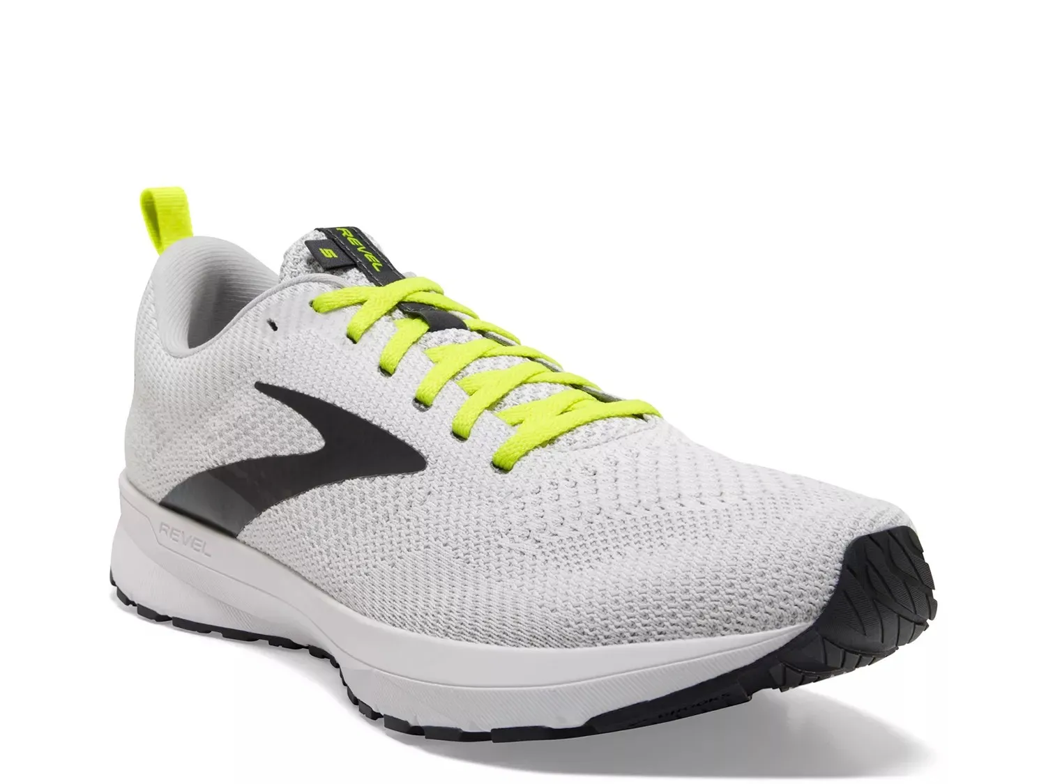 

Кроссовки Brooks Revel 5 Running Shoe — мужские, серые/желтые