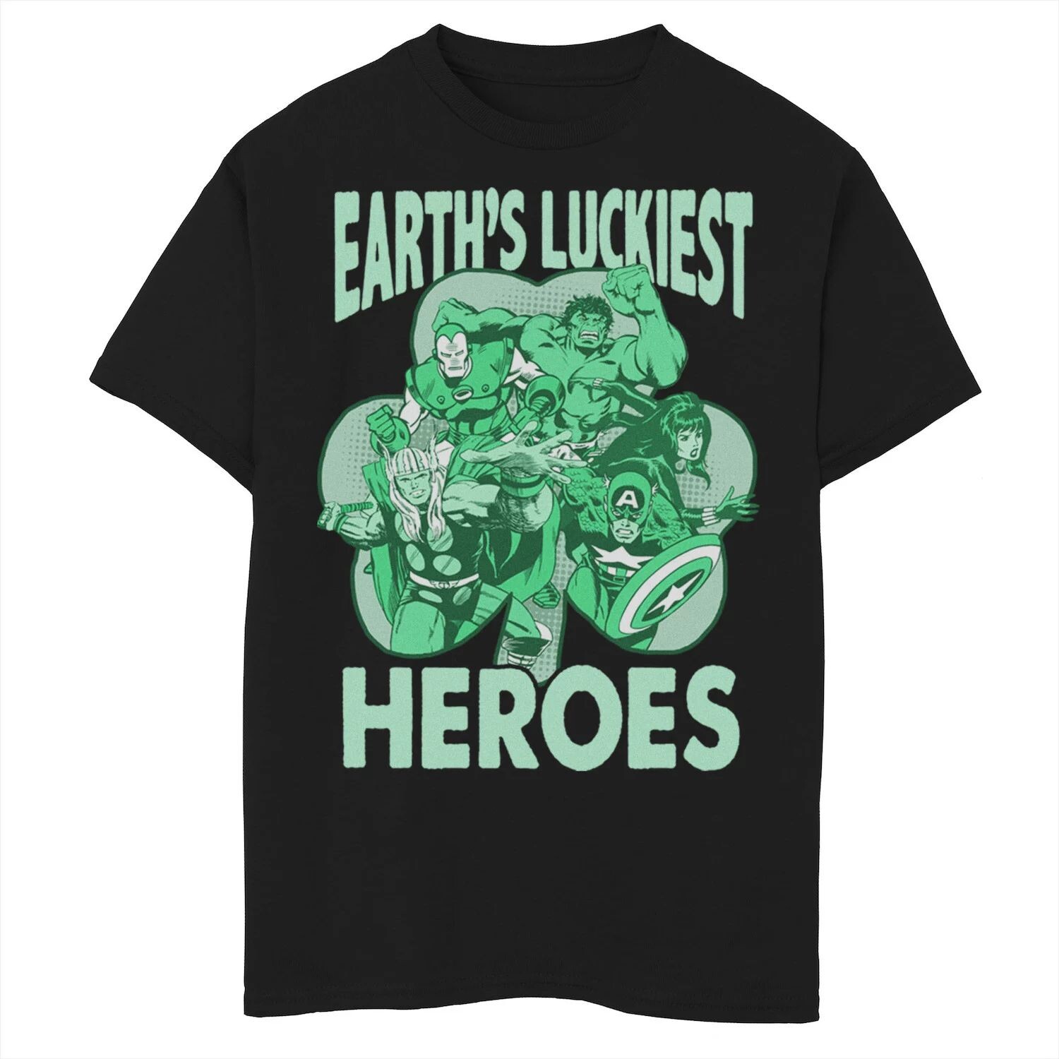 

Футболка с рисунком Marvel Luck Of The Hero для мальчиков 8–20 лет Marvel