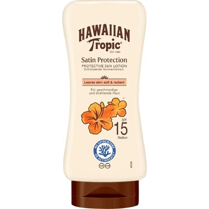 

Солнцезащитный лосьон Hawaiian Tropic Satin Protection с манго и маслом ши SPF 15 180мл