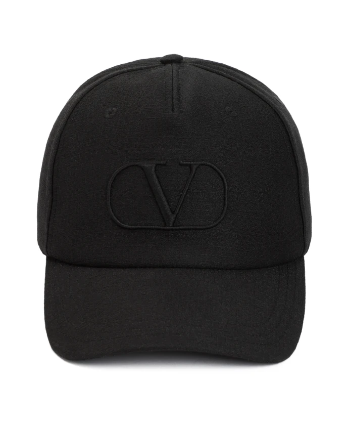 

Бейсболка с логотипом V Valentino Garavani, черный