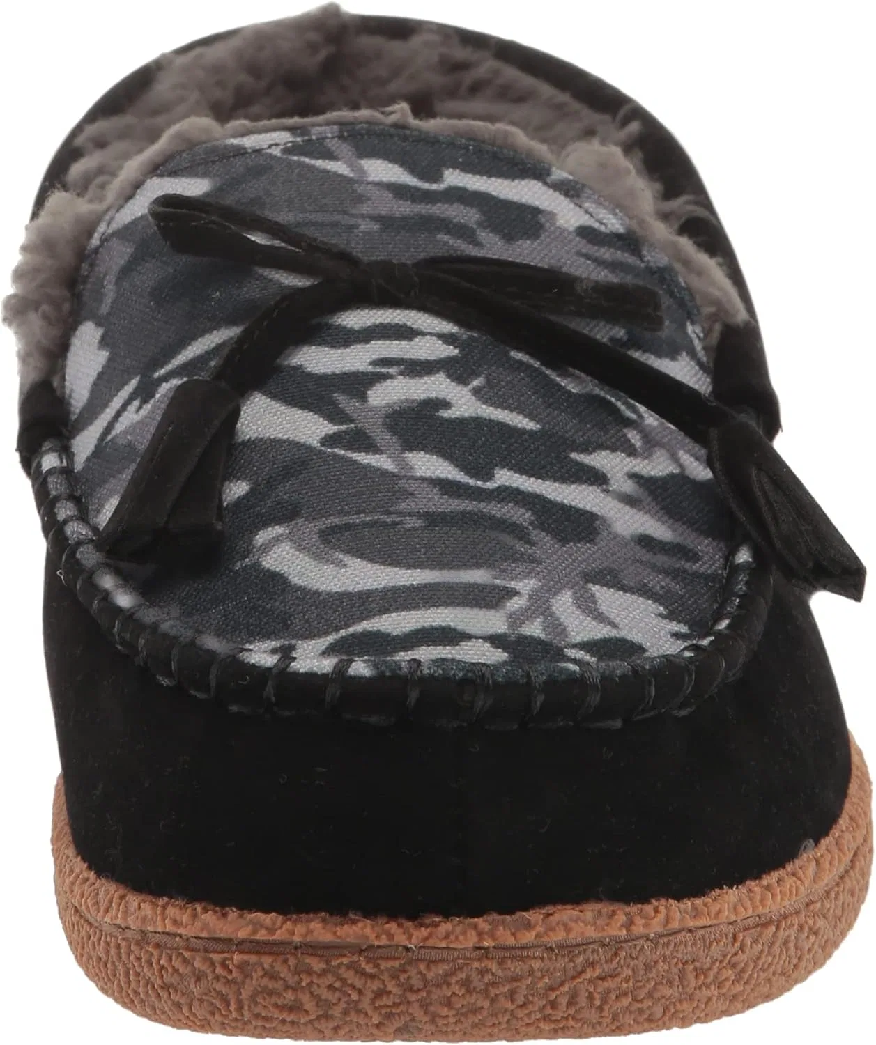Тапочки мужские MUK LUKS, Black Camo — фото 2