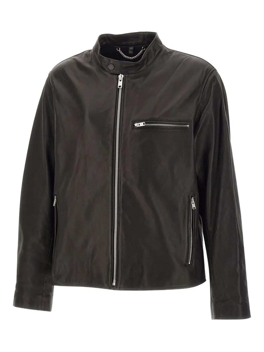 

Кожаная куртка на молнии Belstaff, черный