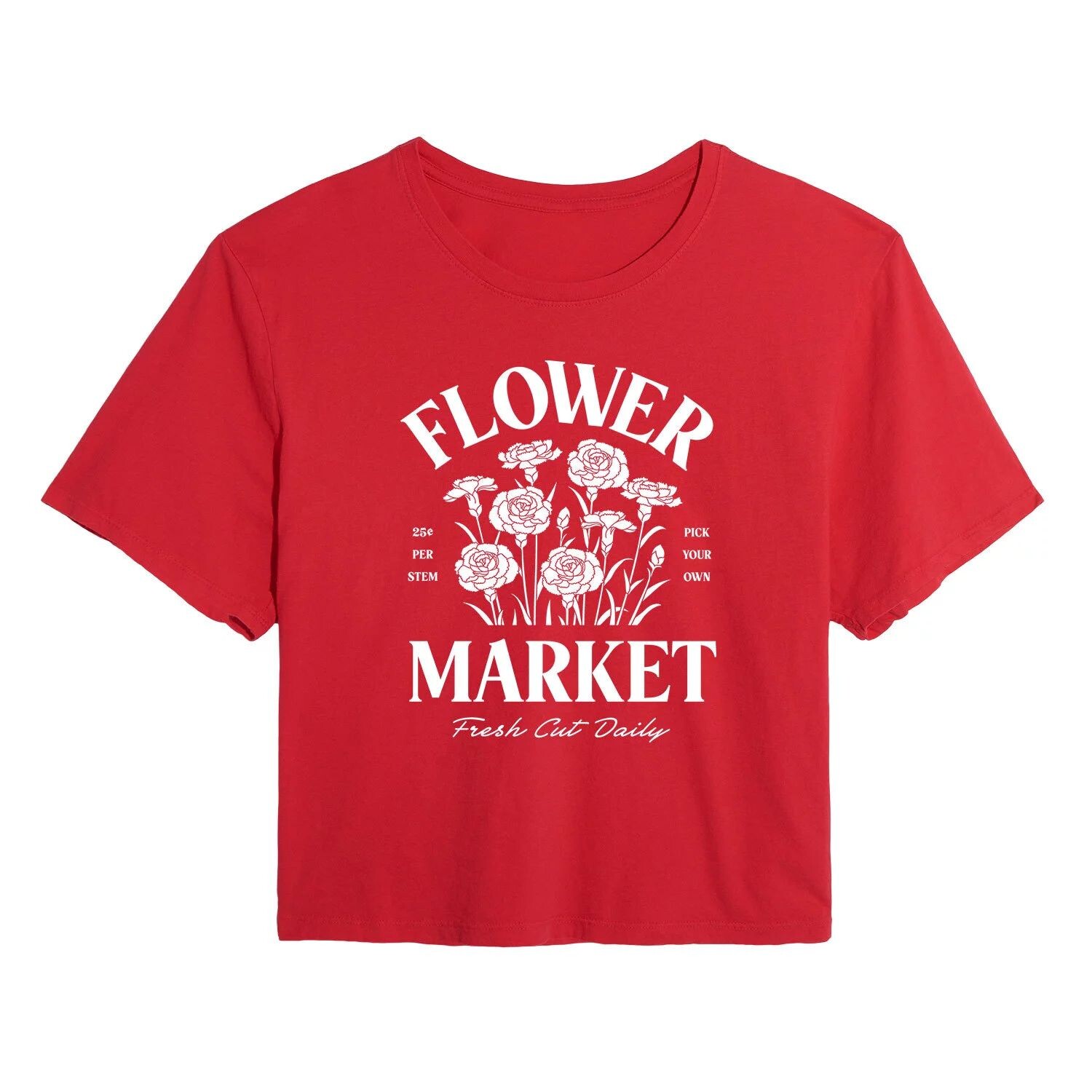 

Укороченная футболка Junior' Flower Market Licensed Character