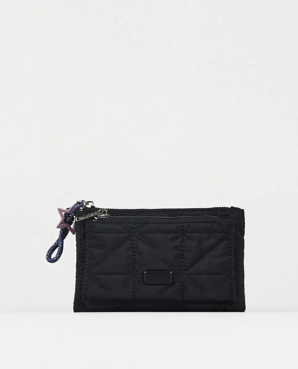 

Женский нейлоновый кошелек с карманом PACOMARTINEZ, черный