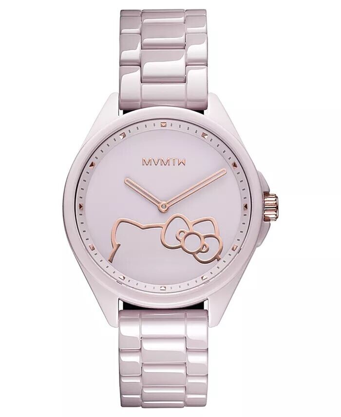 

Женские керамические часы Coranada Hello Kitty Blush, 36 мм MVMT, розовый