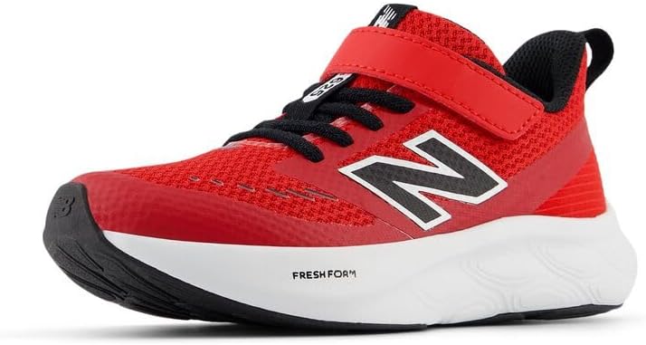 

Детские кроссовки New Balance Fresh Foam 625 V1 на липучках, белый/черный/красный