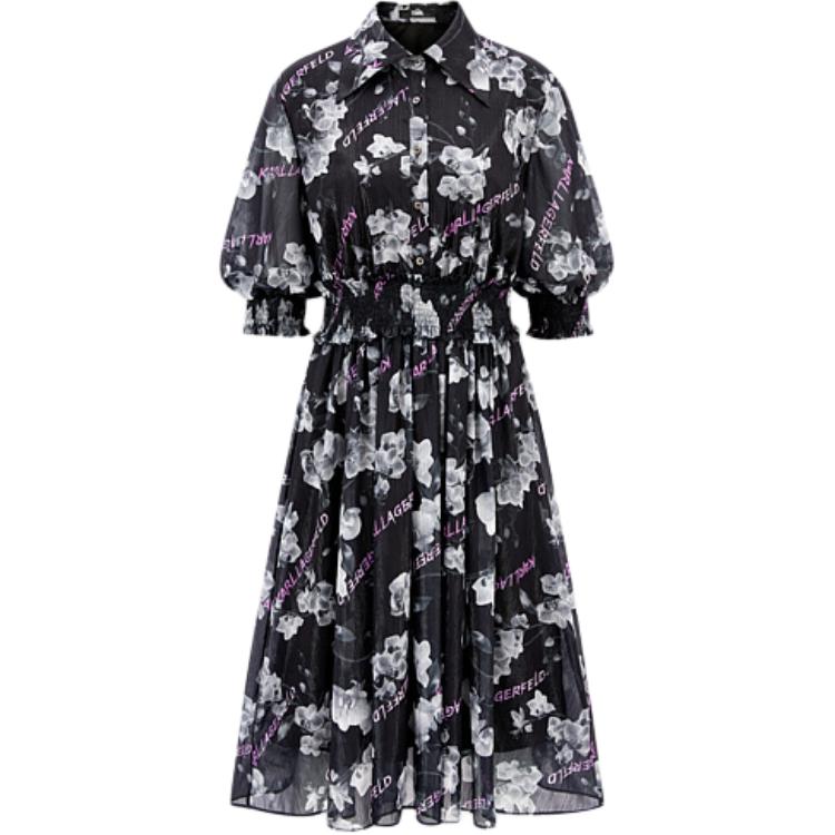 

KARL LAGERFELD / Karl Lagerfeld Jeans Платье с короткими рукавами KARL LAGERFELD женское черное