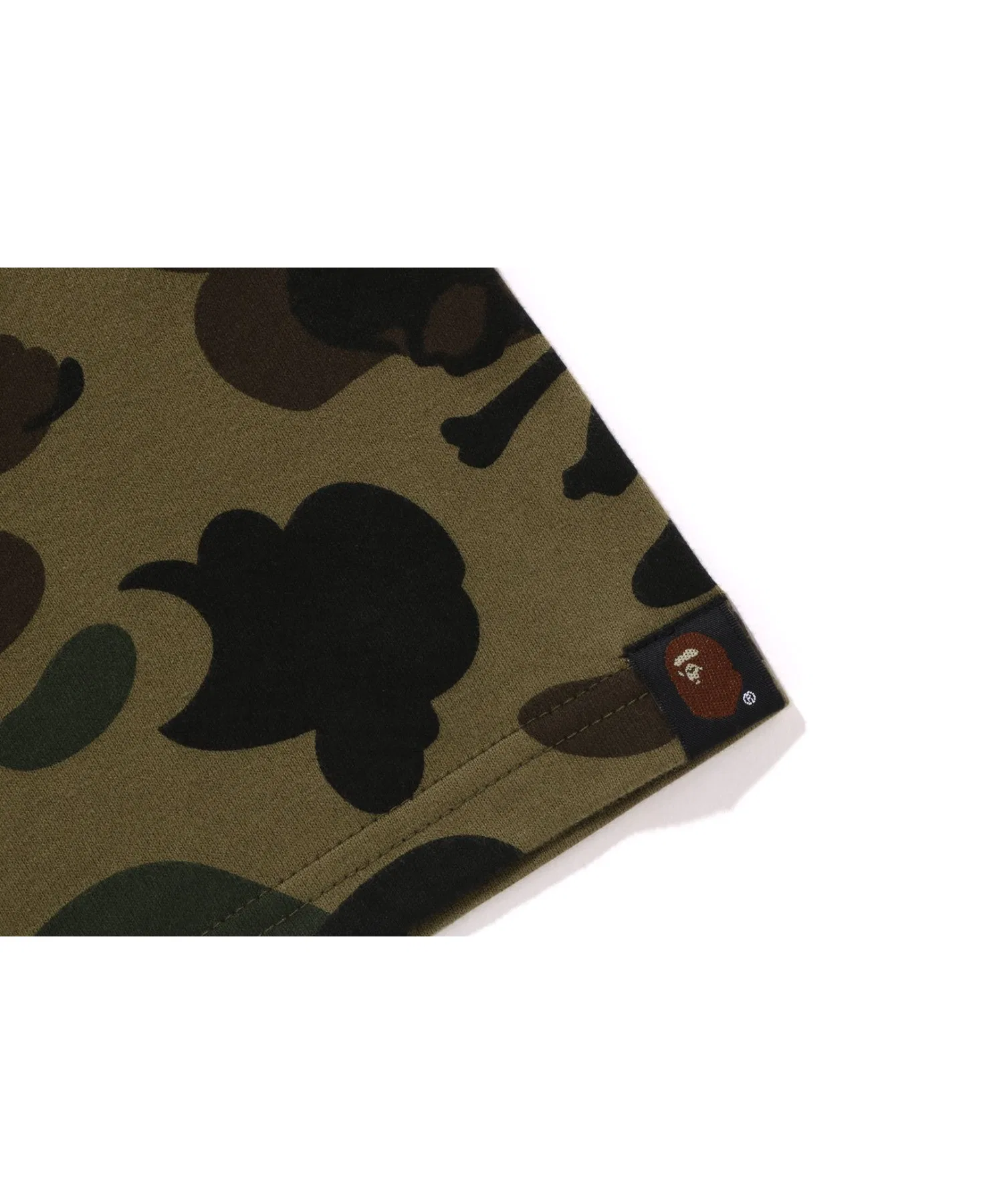Детская футболка камуфляж A BATHING APE MM 1ST CAMO жёлтая — фото 4