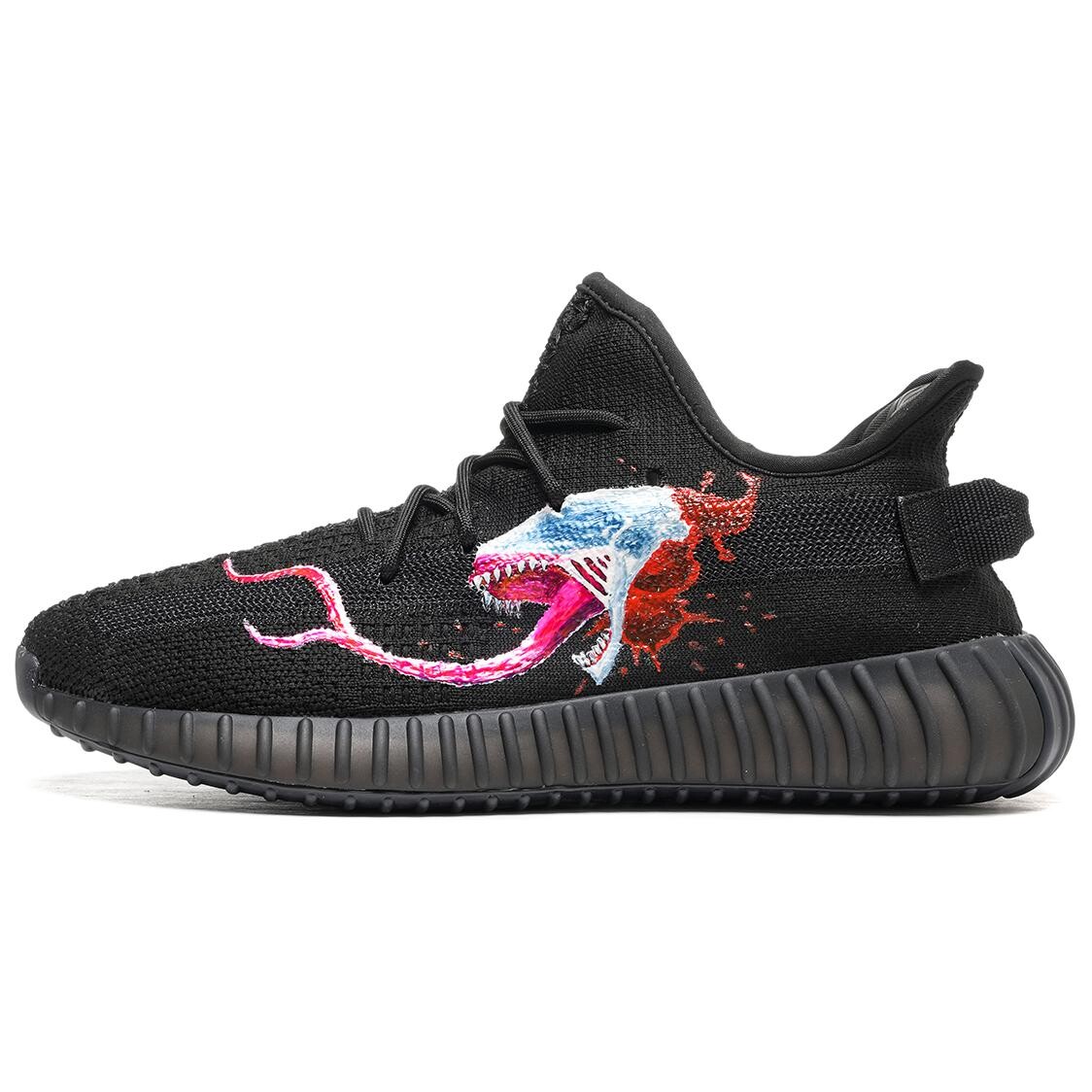 

Кроссовки adidas originals Yeezy Boost 350 V2 Lifestyle Shoes Unisex Low-top Black, черный