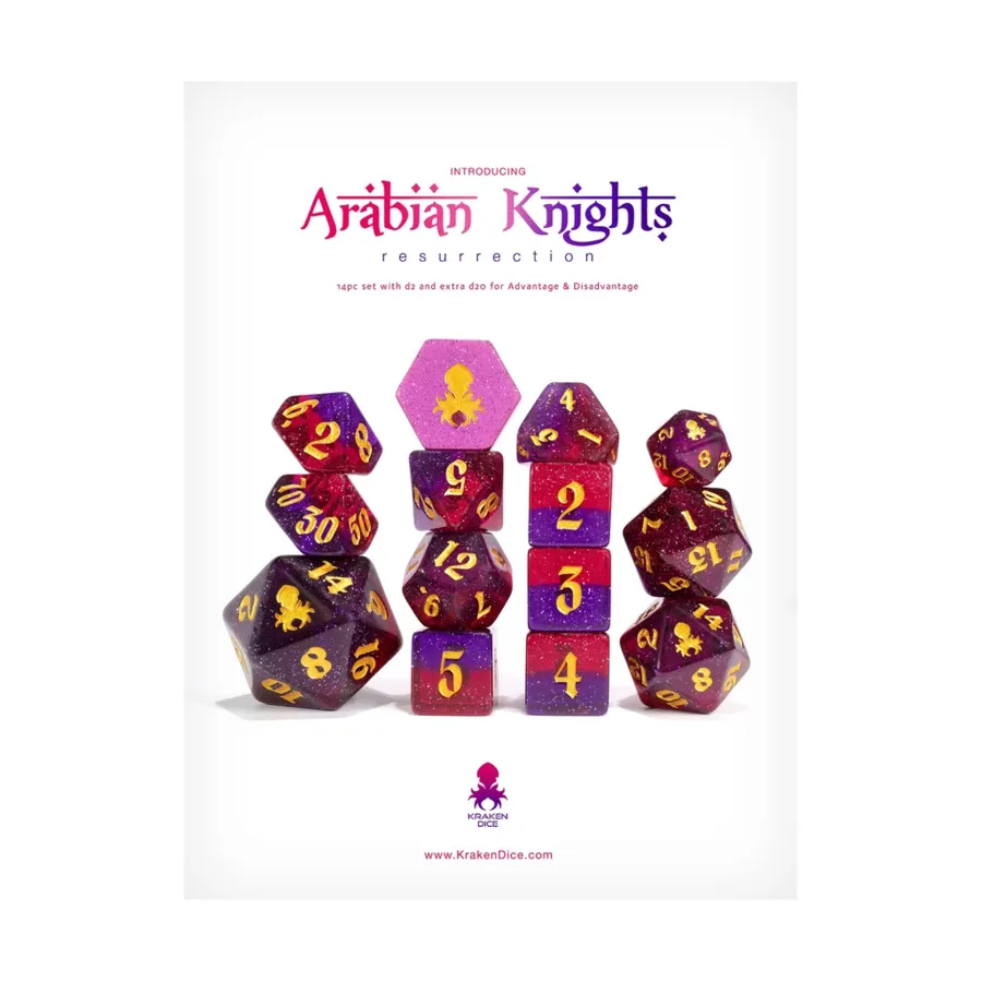 

Набор Resurrection Poly Set — Арабские рыцари с золотом (14), Poly Sets - Resurrection