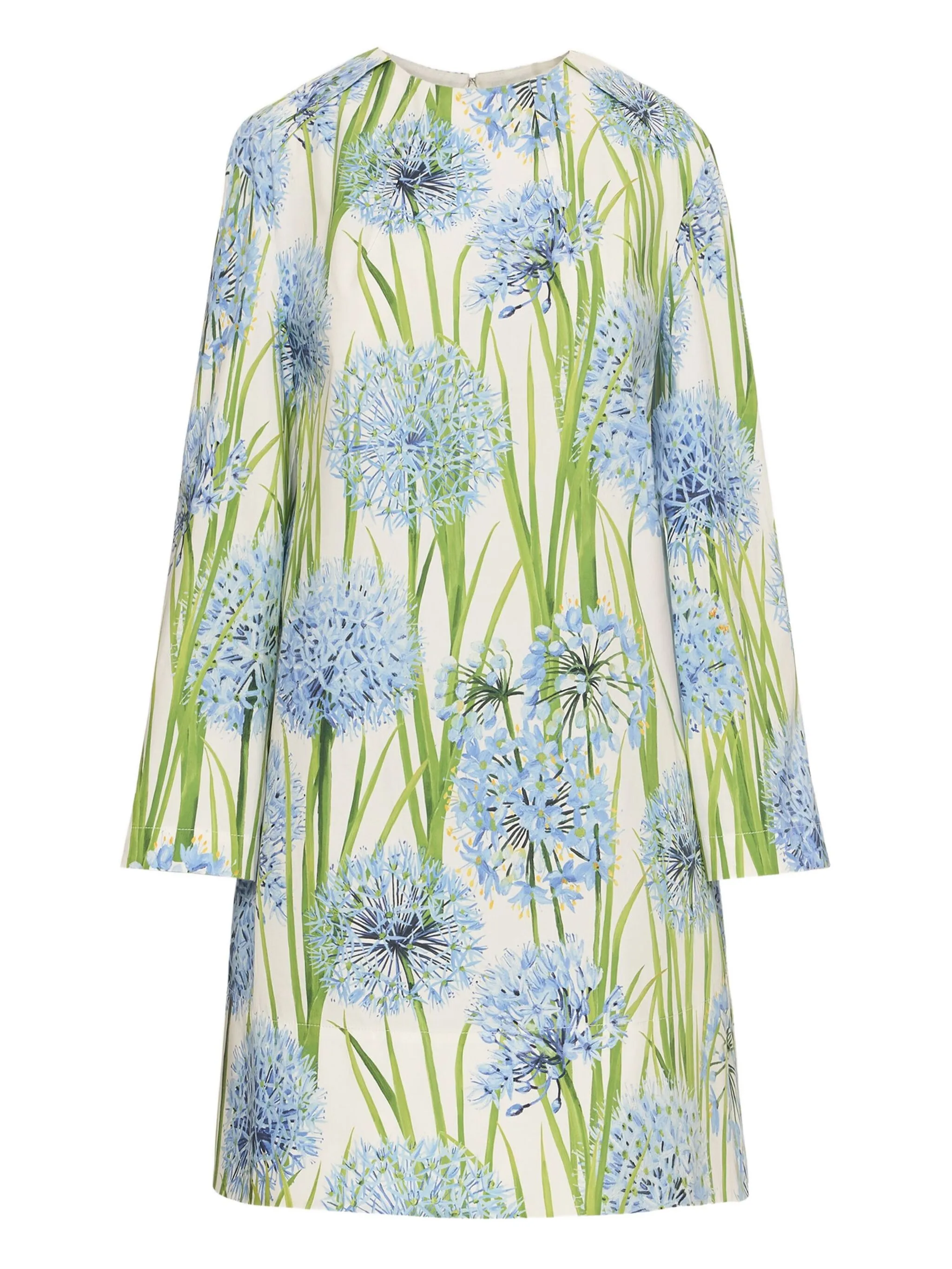 

Поплиновое платье Allium Oscar De La Renta, синий