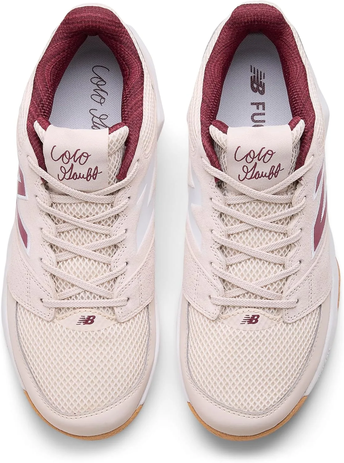 Мужские кроссовки New Balance Coco Delray V2 для женщин, бордовый — фото 4